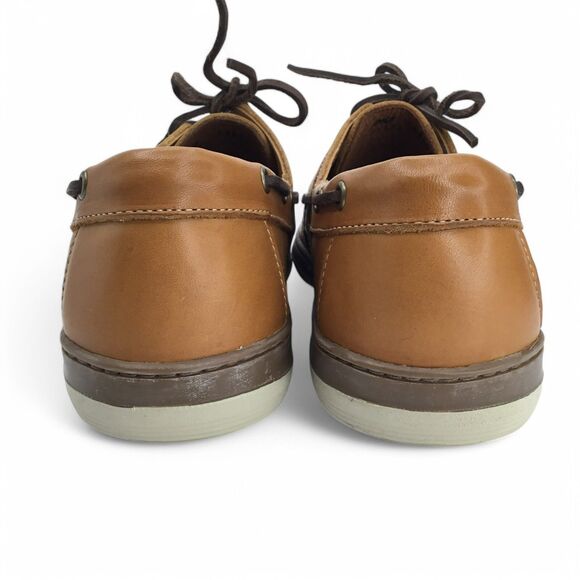 Allen Edmonds Eastport Boat Loafers Moccasins Mens 10.5 D Brown Leather 43502 - Picture 9 of 15